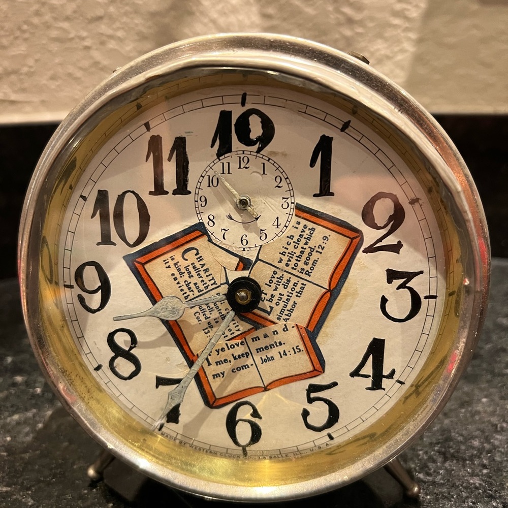 Antique vintage clock patented 1900’s